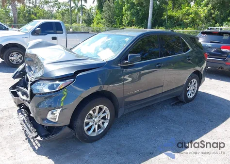 2020 Chevrolet Equinox Awd Lt 1.5L Turbo из США, поврежденный, VIN 2GNAXUEV9L6192016